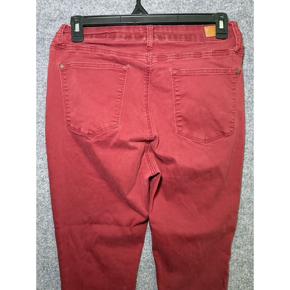 Judy Blue Jeans Womens 16W Red Wash Denim Skinny Fit - Picture 7 of 11